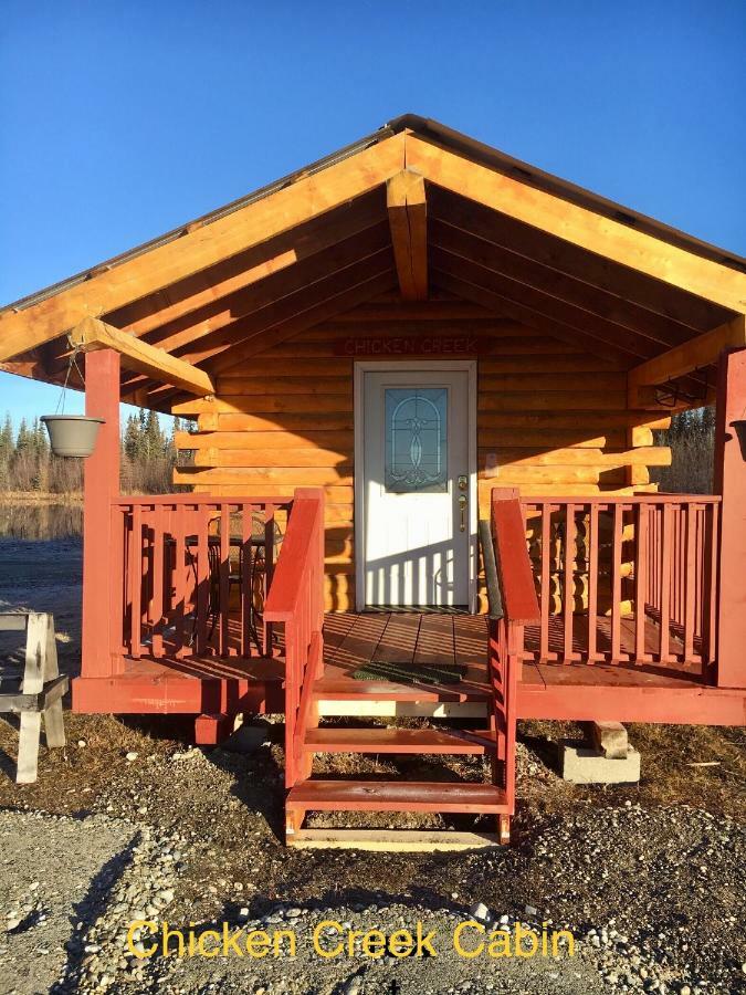 Alaska Log Cabins On The Pond Clear Creek Park Ngoại thất bức ảnh