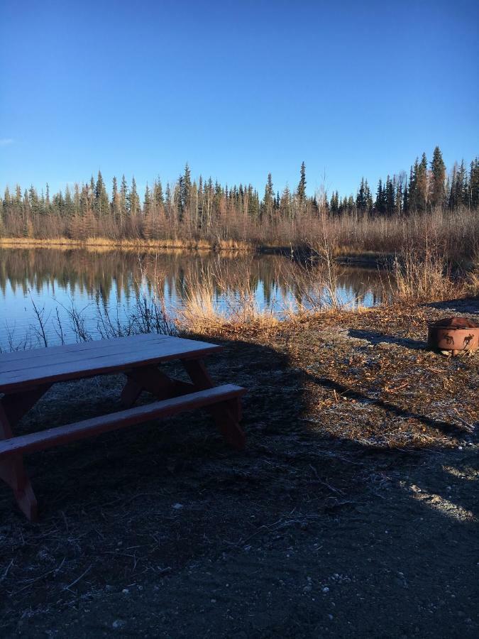 Alaska Log Cabins On The Pond Clear Creek Park Ngoại thất bức ảnh